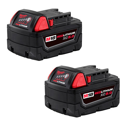 SET 2 BATERIAS M18 5 AH MILWAUKEE 48-11-1852