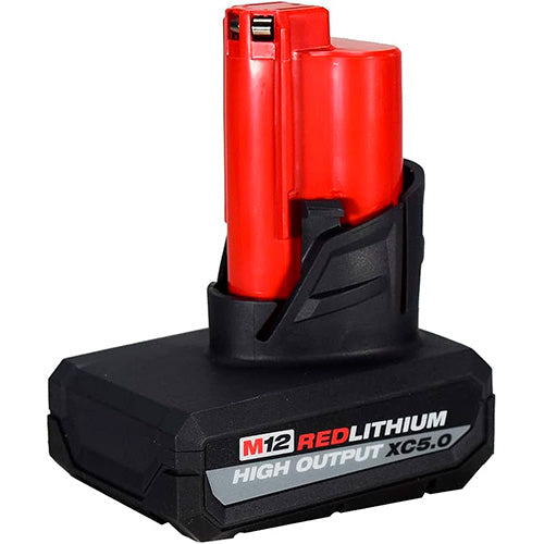 BATERIA DE ION LITIO MILWAUKEE 12V REDLITHIUM HC 5.0AH