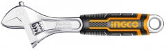 LLAVE FRANCESA INGCO CROMADA M/ENGOMADO 10