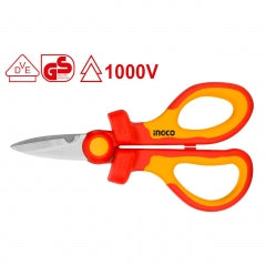 TIJERA INGCO ELECTRICISTA AISLADA 1000V  PROF. 16 CMS # HISS1601