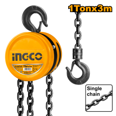 TECLE INGCO CADENA 1,0 TON X 3 MTS # HCBK0101