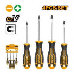 ATORNILLADOR INGCO PRO  JGO 4 PZAS # HKSD0428