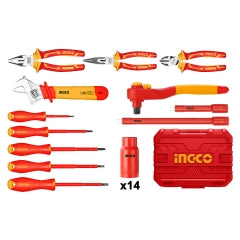 HERRAMIENTAS INGCO MANUALES AISLADAS 1000V  JGO.26 PZAS. # HKITH2601