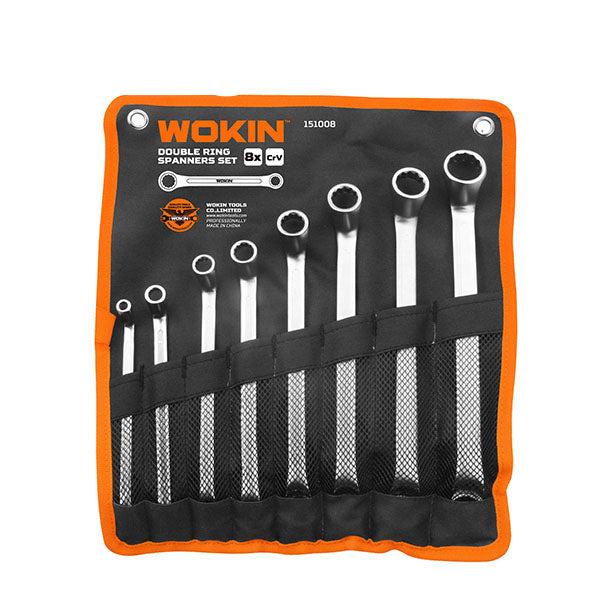 Set de llaves corona industrial 8 piezas Wokin