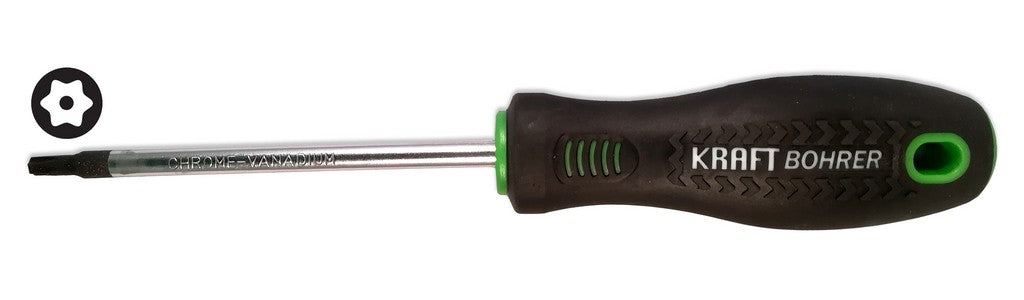 ATORNILLADOR TORX TAMPER KRAFT BOHRER GERMANY TX-25 X 100 MM (OF)
