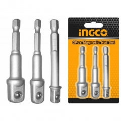 ADAPTADOR INGCO 1/4 DR PARA DADOS JGO 3 PZAS. 1/4