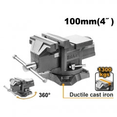 TORNILLO MECANICO INGCO 4" BASE  GIRATORIA # HBV084 + 3 AMARRAS(OF)