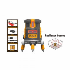NIVEL LASER INGCO AUTONIVELANTE INDUSTRIAL RAYO ROJO #  HLL306505