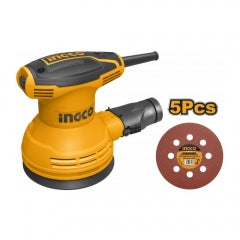 LIJADORA ROTO ORBITAL INGCO INDUSTRIAL 320WATTS  5" #RS3208  (C)