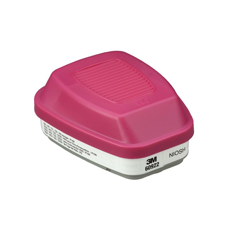 Filtro 60922 P100 Ácido GAS (48485) 3M