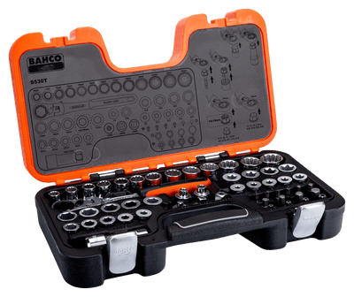 Juego de dados 53 piezas (S530T) Bahco