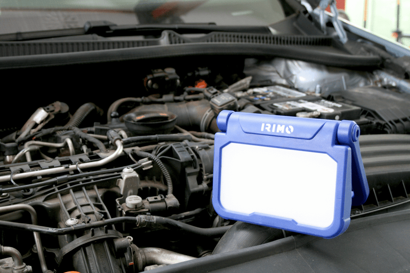 Linterna de taller SMD inalámbrica tipo libro 1000 lúmenes IRIMO