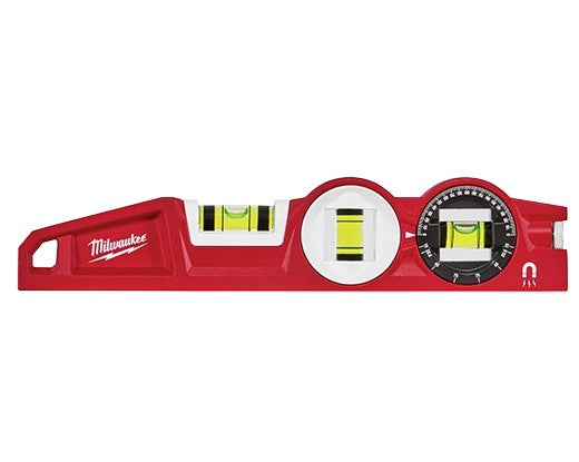 NIVEL TORPEDO MAGNETICO DE 10 FUNDIDO A PRESION MILWAUKEE