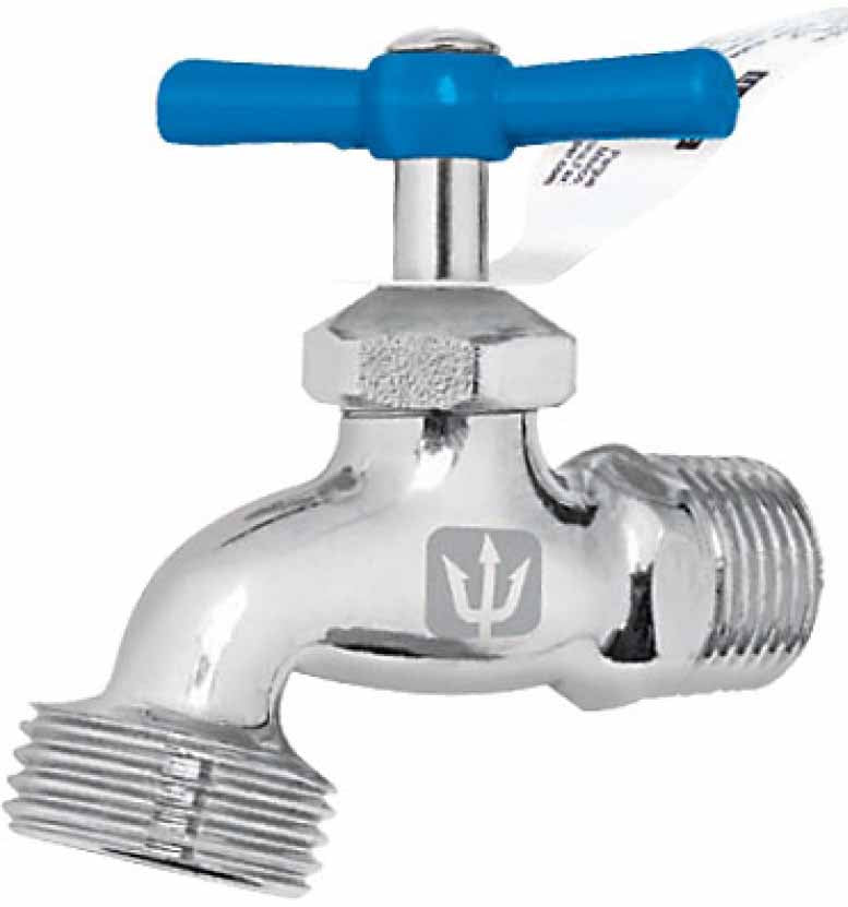 LLAVE PRETUL (FOSET) (TRUPER) P/MANGUERA JARDIN # LLJ-130C ( LL-19C)  1/2"  (49084)