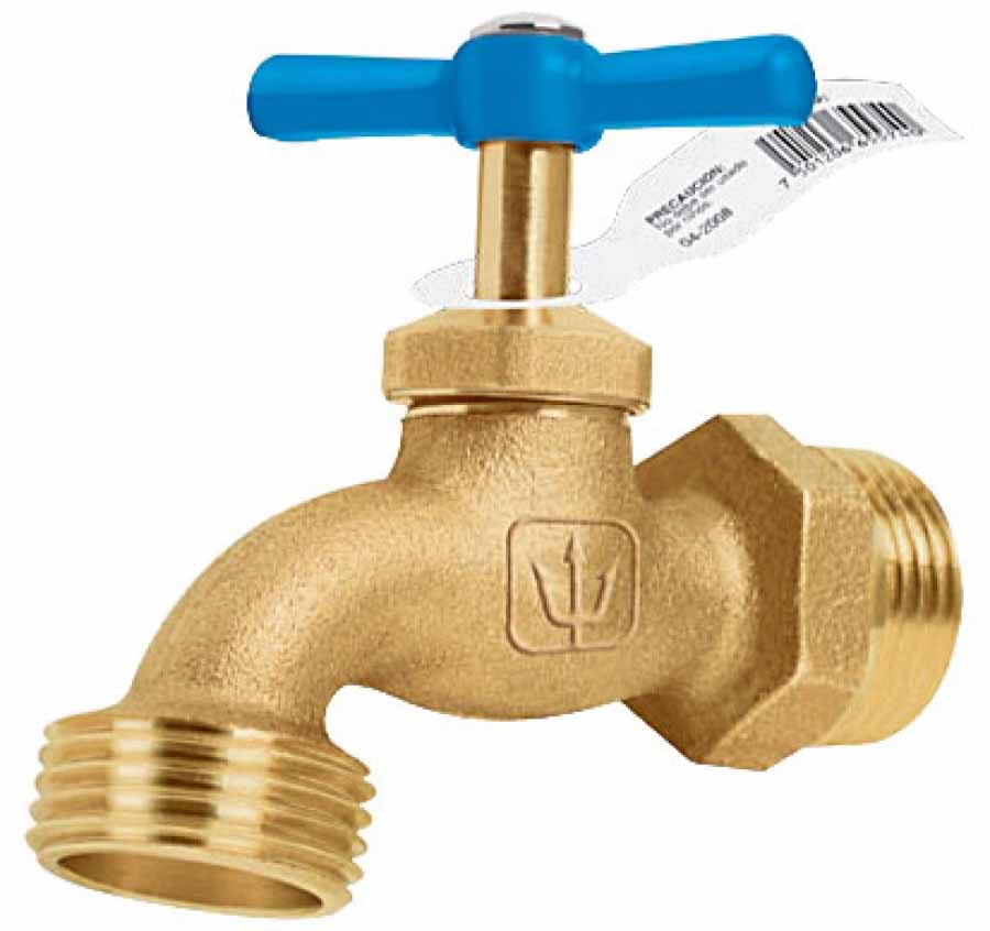 LLAVE PRETUL (FOSET) (TRUPER) P/MANGUERA JARDIN # LLJ-180  3/4" (LL-19-3/4)  (49088)