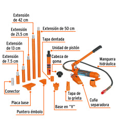 HERRAMIENTAS DESABOLLAR TRUPER HIDRAULICA 4 TON. #PORPO-4  (14963)