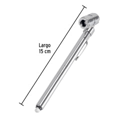 MEDIDOR DE PRESION PRETUL (TRUPER) CABEZA DOBLE 10-50 PSI  #MEA-50DP (20182)