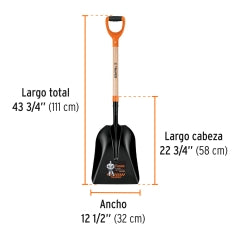 PALA TRUPER CARBONERA M/MADERA PUNO 