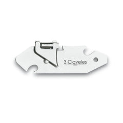 ABRELATAS  TRES CLAVELES #503 EXPLORADOR 8CM