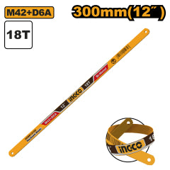HOJA DE SIERRA INGCO P/METALES BIMETALICA 12" - 18 DTES. #  HSBB12186