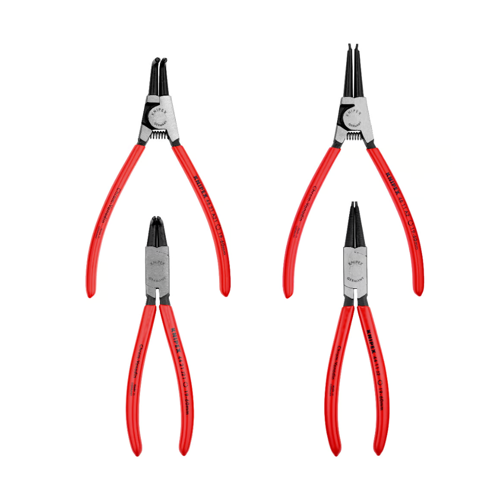 Set alicates para seguros Knipex