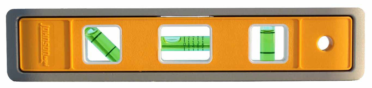 NIVEL TORPEDO MAGNETICO JOHNSON # 1410-0900  9" ALTA RESISTENCIA (OF)