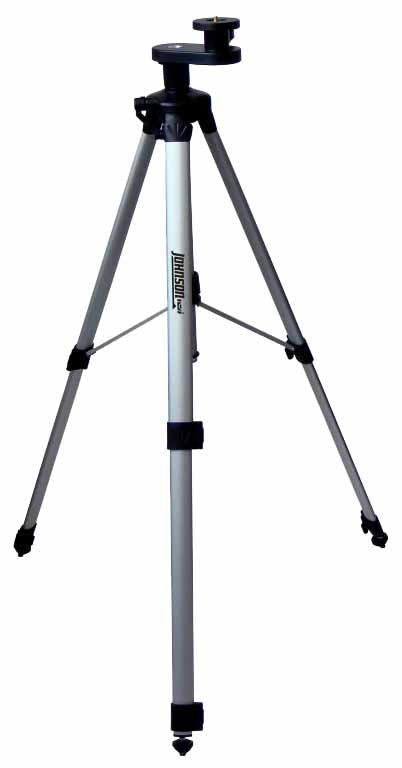 TRIPODE DE ALUMINIO JOHNSON # 40-6861 ALTURA AJUSTABLE  58 A 165 CMS. C/ESTUCHE (OF)