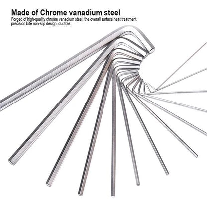 Set Llaves Allen Largas Pulgadas 13 Piezas (540613) - HARDEN