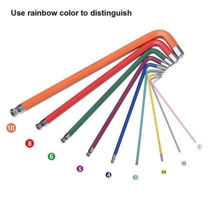 Set de llaves EXTRA LONG 9 Piezas Harden