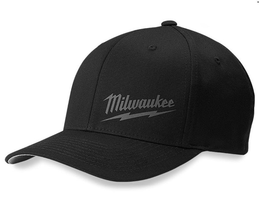 GORRO AJUSTABLE NEGRA CON VISERA TALLA S/M MILWAUKEE 504B-SM