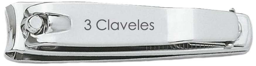CORTAUÑAS TRES CLAVELES # 80370- 6 CMS.  JGO. 12 PZAS. C/LIMA