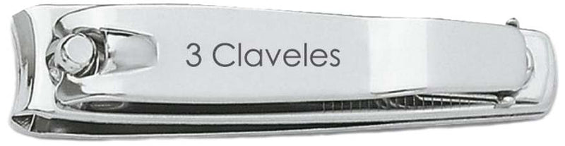 CORTAUÑAS TRES CLAVELES # 80370- 6 CMS.  JGO. 12 PZAS. C/LIMA