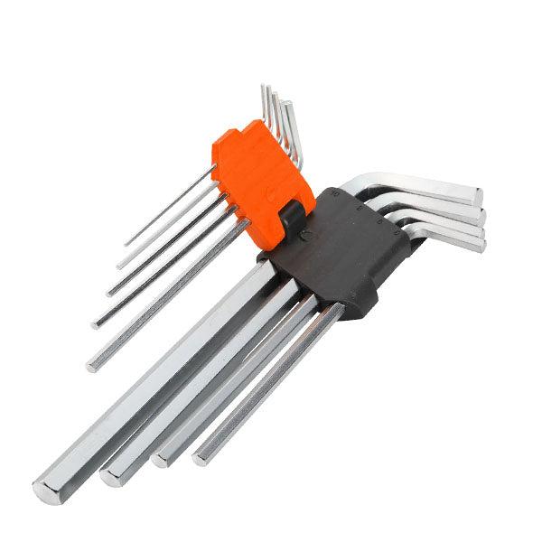 Set de llaves Allen extra largas 9 piezas Wokin