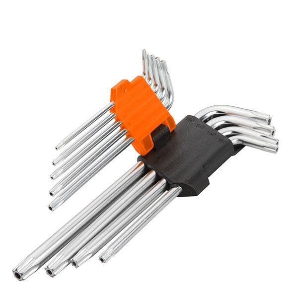Juego de Llaves Torx Larga 9 Piezas Wokin
