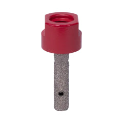 FRESA RUBI DIAMANTADA CILINDRICA # 06984  10 MM - ROSCA M14 SUPERPRO