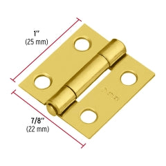 BISAGRA HERMEX-TRUPER ACERO LATONADO 1 x 7/8