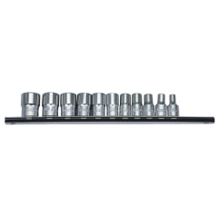 DADO HANS #2611-2M 1/4 DR 12 PT. JGO 11 PCS (OF)