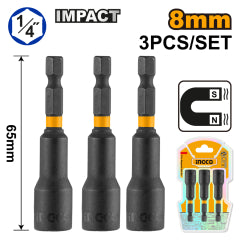 ADAPTADOR INGCO MAGNETICO IMPACTO 1/4