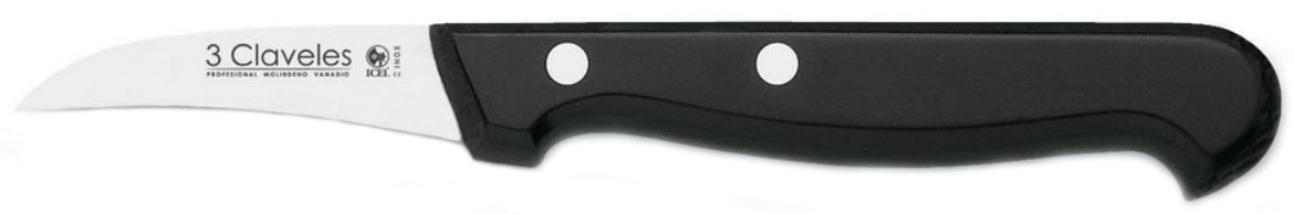 CUCHILLO TRES CLAVELES # 902 INOX MGO ABS  MONDADOR(OF)