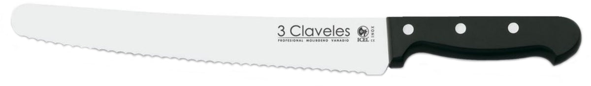CUCHILLO TRES CLAVELES # 943  25 CMS RESPOSTERIA(OF)