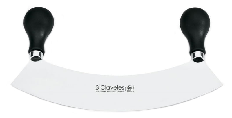 CUCHILLO TRES CLAVELES # 1211 INOX UNIBL 27 CMS DOS/MGOS P/VERDURA(OF)