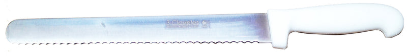 CUCHILLO TRES CLAVELES # 1342 MGO POLIPR BLANCO 30 CMS PANERO(OF)