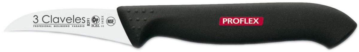 CUCHILLO TRES CLAVELES # 8291 INOX PROFLEX MONDADOR  6 CMS(OF)