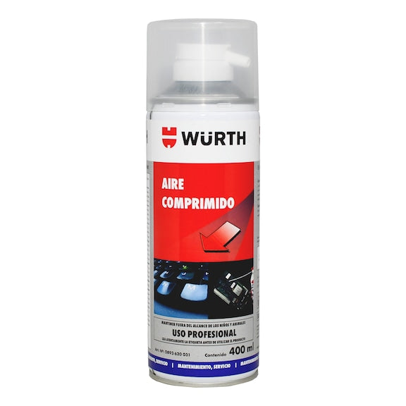 AIRE COMPRIMIDO 400ML - WURTH