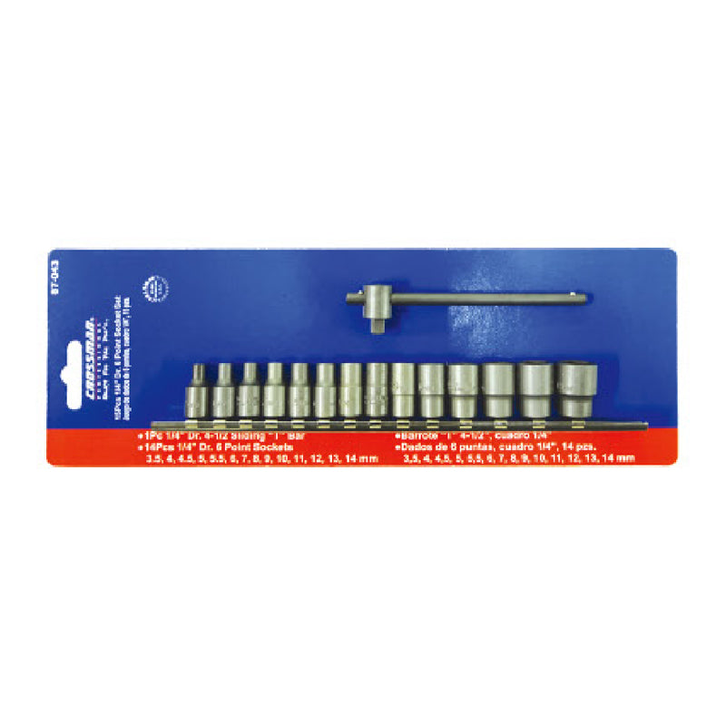 DADO CROSSMAN # 87-043 1/4 DR JGO.15 PZS EN DISPLAY (OF)