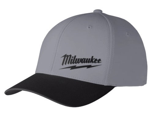 GORRO AJUSTADO GRIS CON VISERA L - XL MILWAUKEE 507DG-LXL