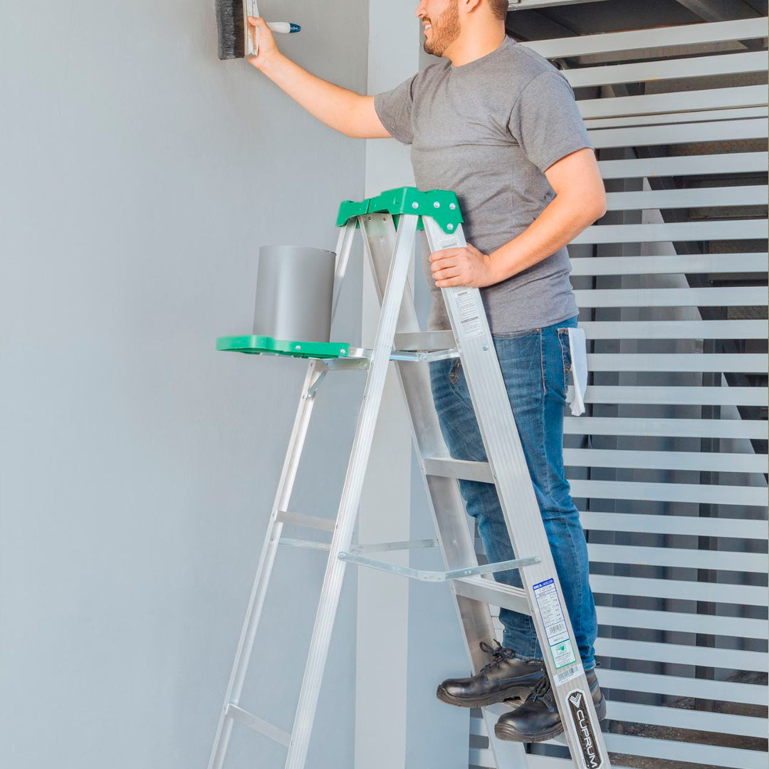 ESCALERA ALUMINIO TIJERA 10 PELDA OS CUPRUM