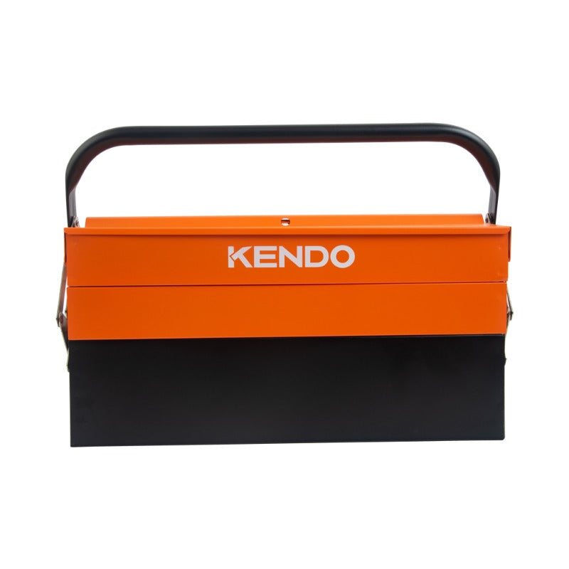 CAJA HERRAMIENTAS KENDO #90213 METALICA JGO. 81 PZS - BANDEJAS PLEGABLES