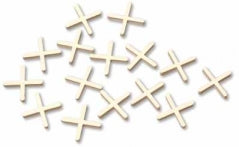 SEPARADOR CERAMICA TACTIX # 284155 5.0 MM - CAJA 250 PZAS.