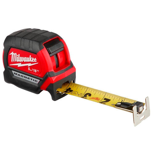 HUINCHA DE MEDIR 5MTS TRABAJO PESADO MILWAUKEE 48-22-0317